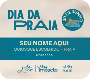 Carteirinha digital Dia da Praia