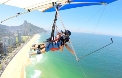 Voo de asa delta do Rio entra em lista de melhores passeios do mundo