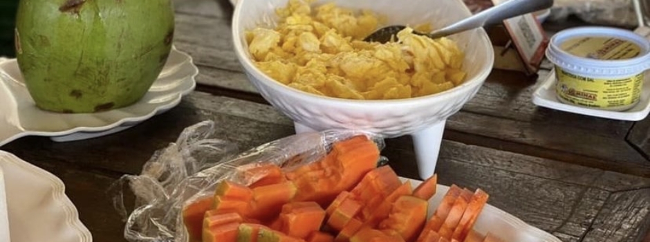 Um café da manhã especial à beira-mar no Espaço A