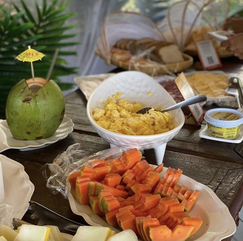 Um café da manhã especial à beira-mar no Espaço A