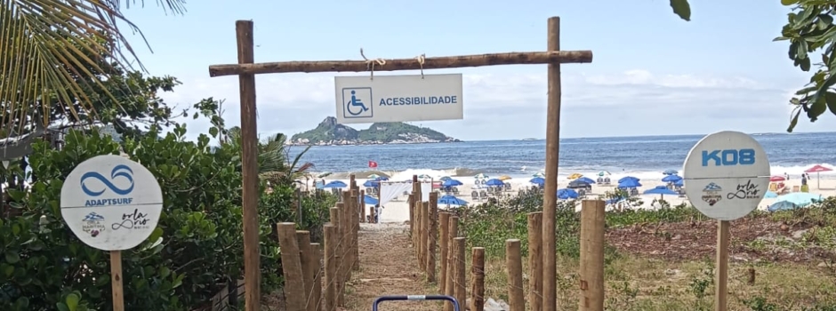 Quiosque K08 recebe Encontro Nacional de Surf Adaptado