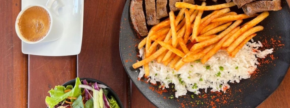 O almoço de sábado é no Krabi