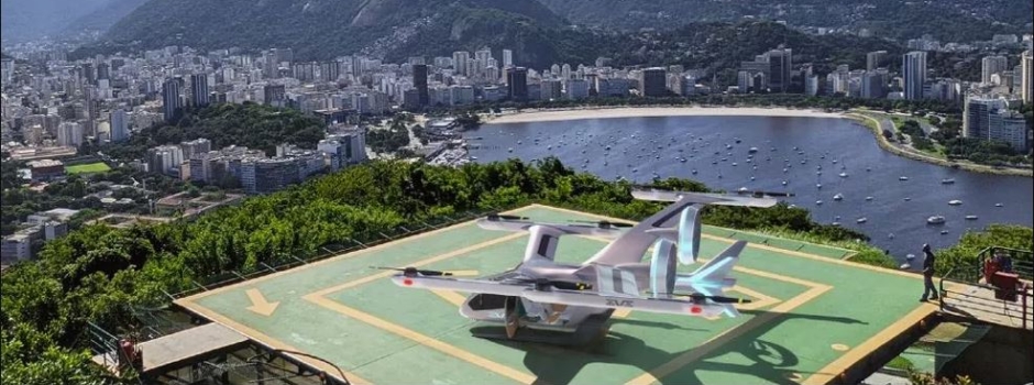 Rio recebe teste com primeiro carro voador em janeiro