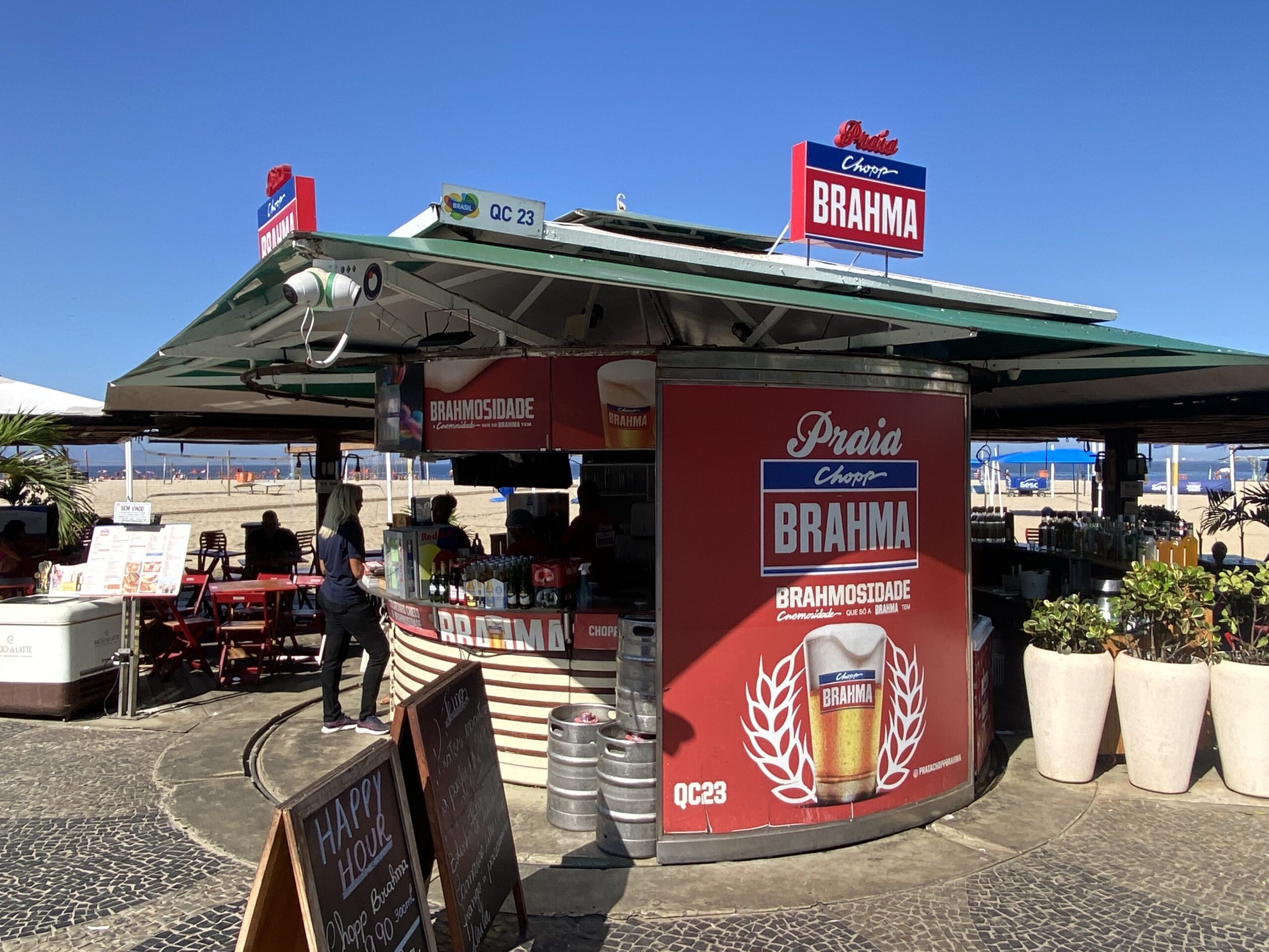 Arena Praia Chopp Brahma QC23