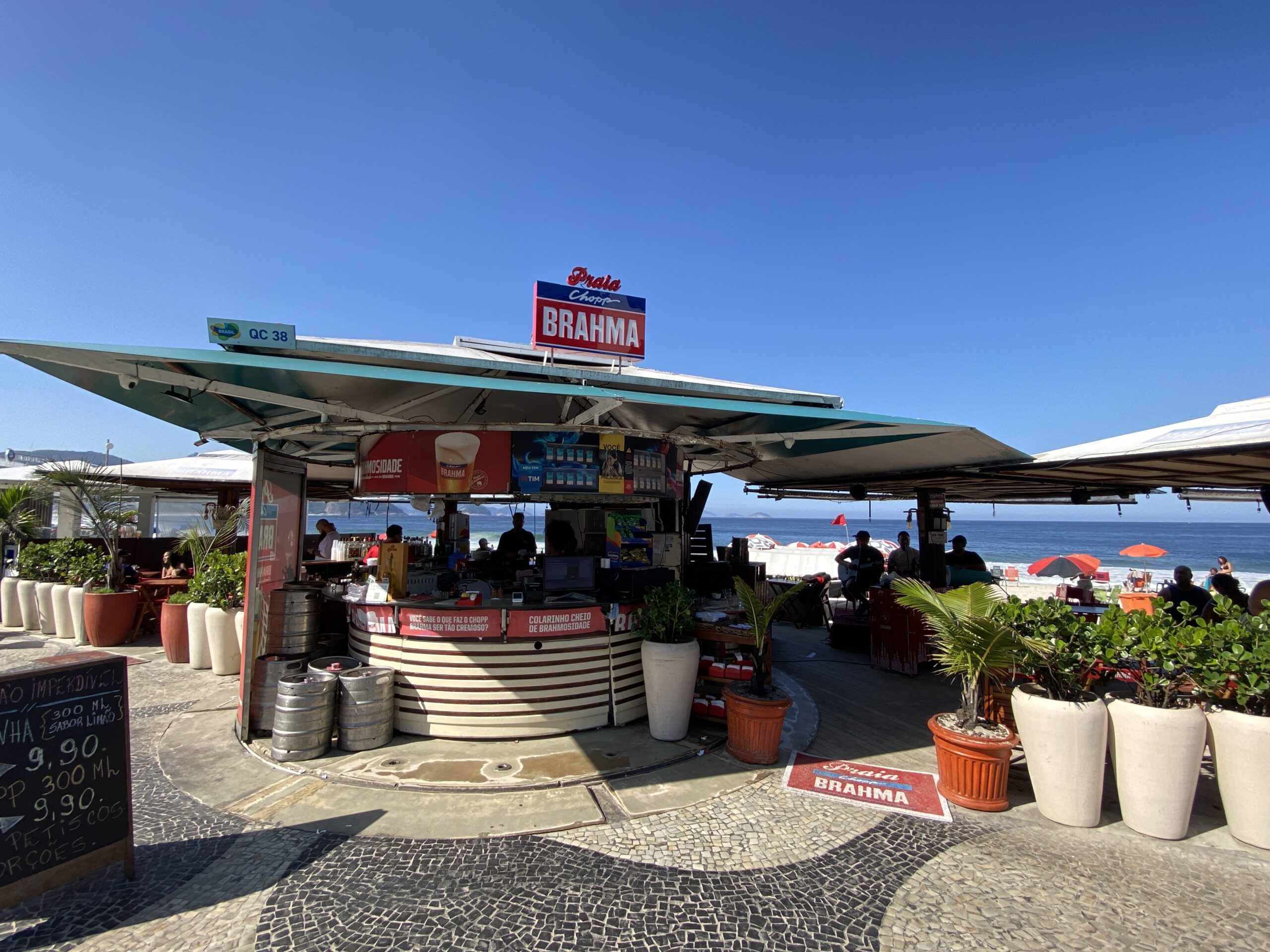 Arena Praia Chopp Brahma QC 38
