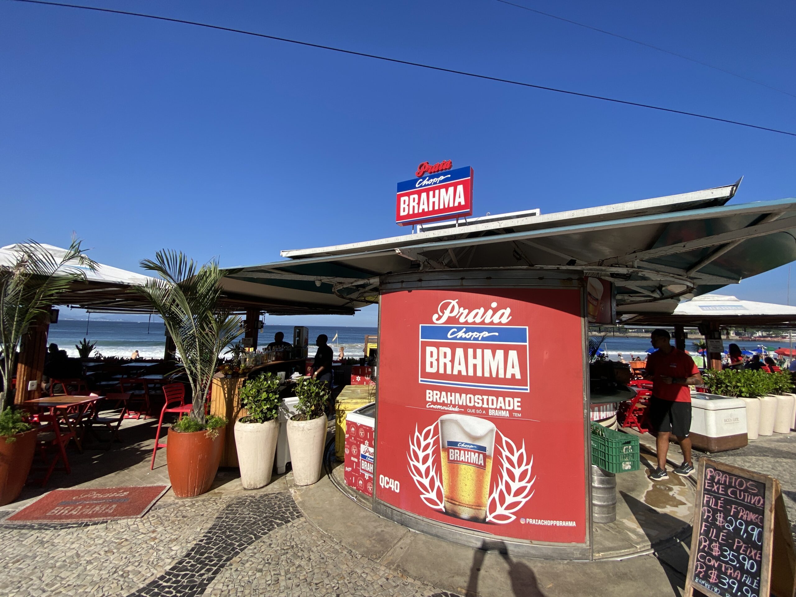 Arena Praia Chopp Brahma QC 40