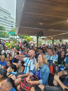 Quiosque Buenos Aires Lota com vitória Argentina na Copa