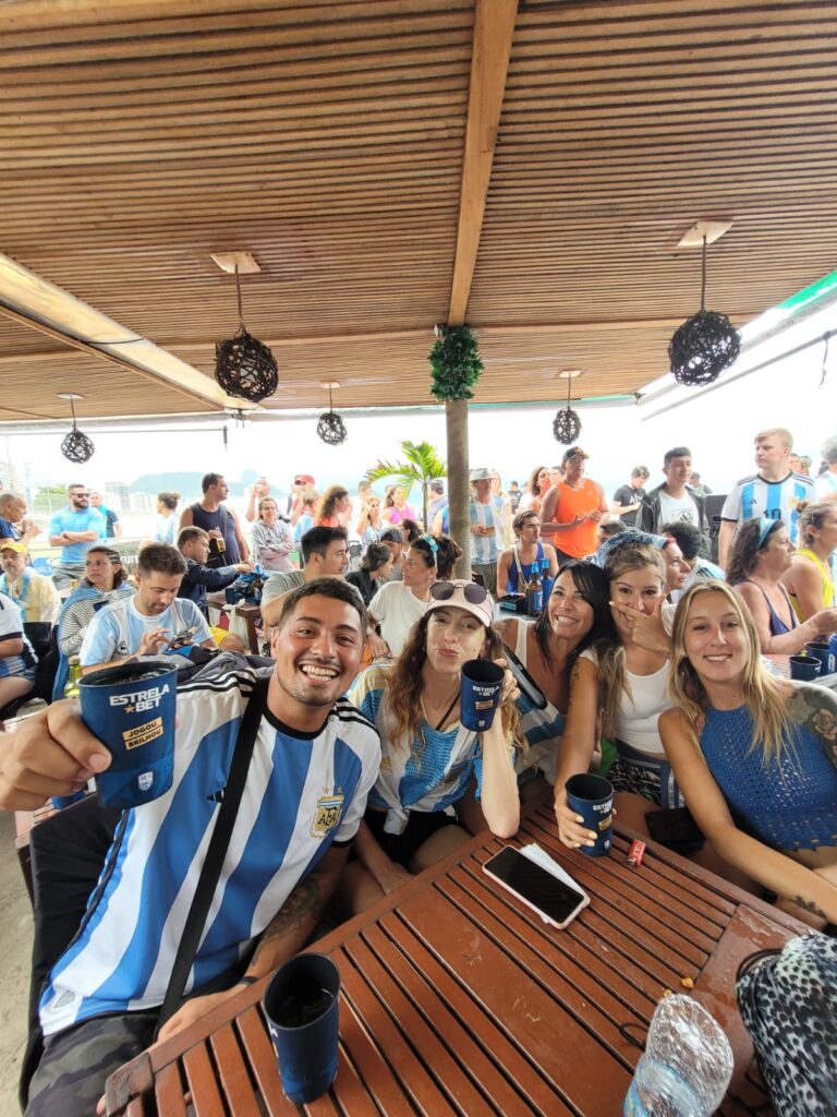 Quiosque Buenos Aires Lota com vitória Argentina na Copa 2