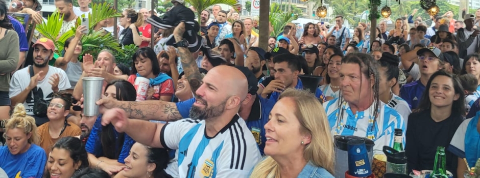 Quiosque Buenos Aires Lota com vitória Argentina na Copa