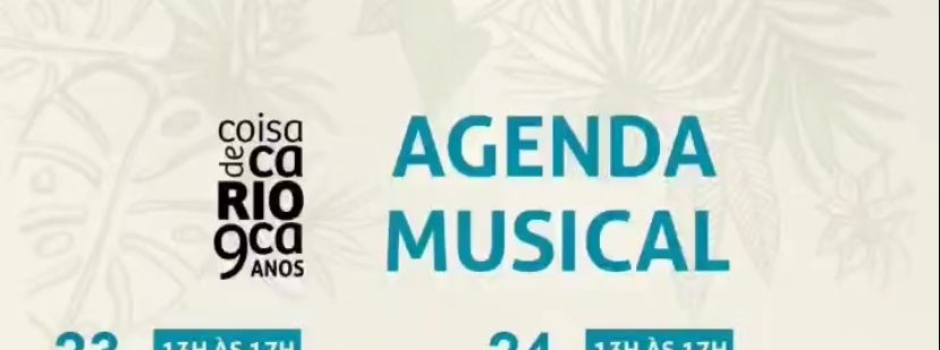 Agenda Musical do Coisa de Carioca