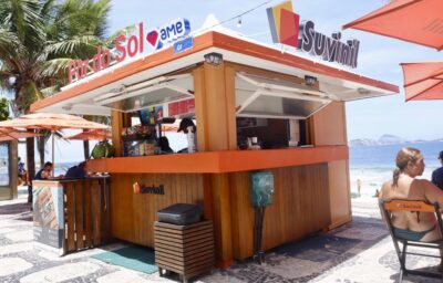 Suvinil chega na orla carioca
