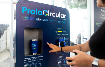 Beba água a partir de 1 real em Copacabana
