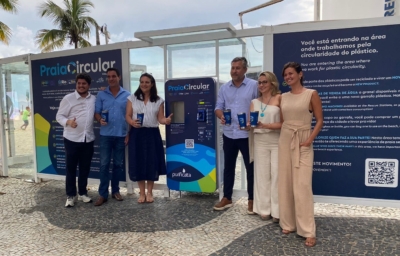 Projeto Praia Circular começa em Copacabana