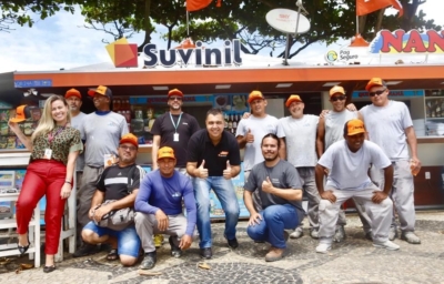 Suvinil realiza treinamento no quiosque Naná 2