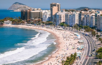Praia de Copacabana recebe Circuito Brasil de Beach Soccer