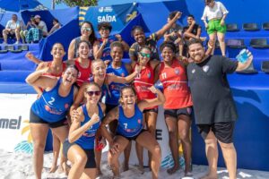 Rio de Janeiro vence primeira etapa do Circuito Brasileiro de handebol de praia 1