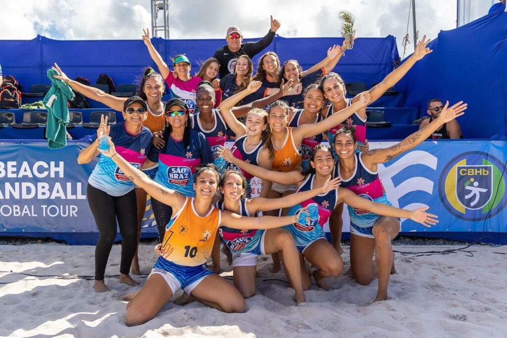 Rio de Janeiro vence primeira etapa do Circuito Brasileiro de handebol de praia 2