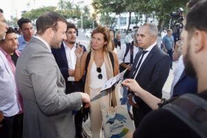 Comissário da UE visita o programa Praia Circular 2