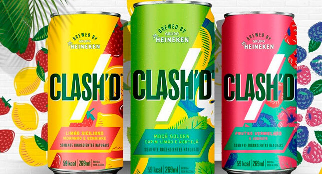 Refrigerante Clash’D realiza ação no Clássico Ipanema