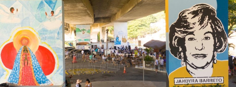 Praia dos Amores ganha grafite de João e Jandyra Barreto 3