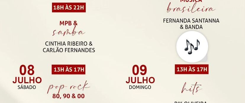 Agenda Musical do Coisa de Carioca 3