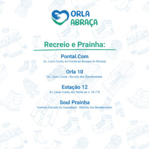 Orla Abraça: Doe e deixe mais quentinha a vida de quem precisa 1