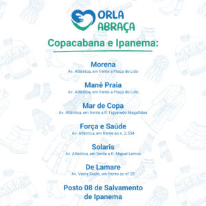 Orla Abraça: Doe e deixe mais quentinha a vida de quem precisa 3