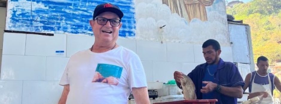 Personagens da orla: a história do pescador Sérgio Borel 1