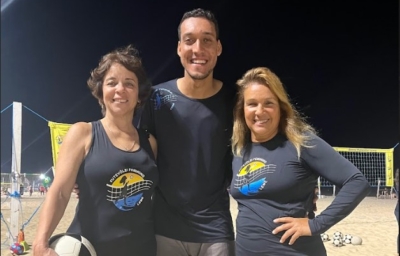 Personagens da orla:  conheça a Arena futevôlei Leme
