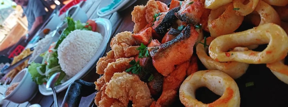 Experimente a gastronomia do quiosque Finns