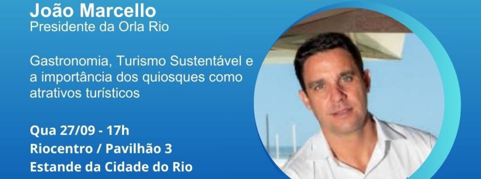 Presidente da Orla Rio participa da Arena Rio Talks na ABAV Expo 2023