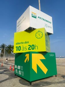 Petrobras completa 70 anos com exposição em Copacabana