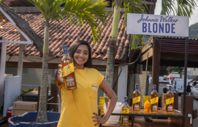 Johnnie Walker Blonde marca presença na convenção anual da Orla Rio