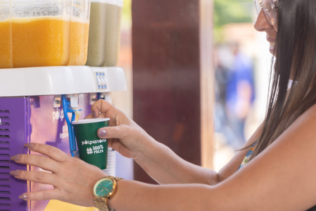 Polpa Norte participa da Convenção 'Parque da Orla' com estande de produtos