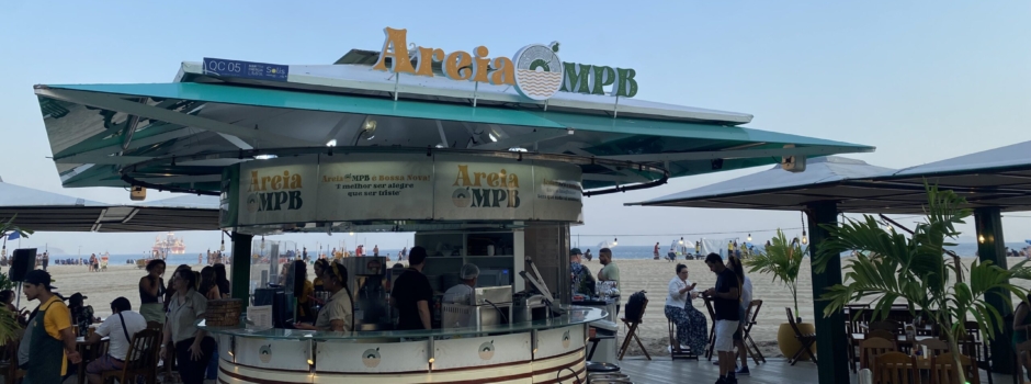 Quiosque Areia MPB inaugura em Copacabana 1