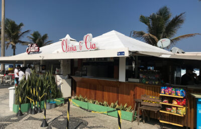 Quiosques Joilton e Olivia & Cia estão sendo realocados após incêndio