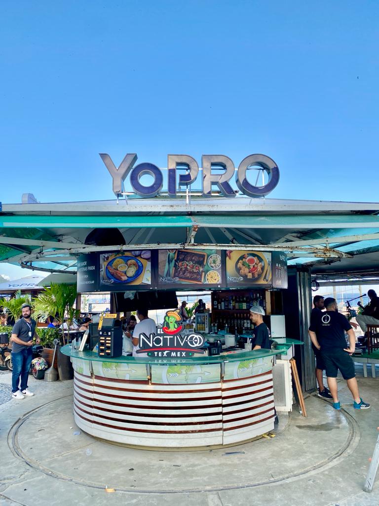 YoPRO realiza tematização do quiosque Nativoo