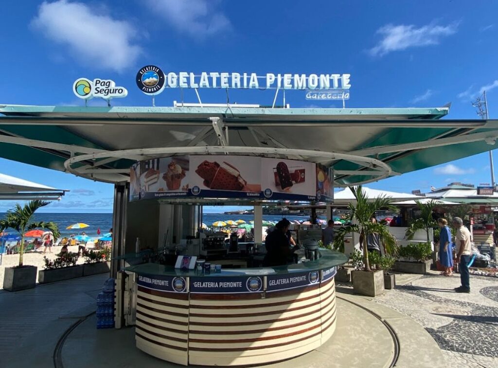 Gelateria Piemonte é novidade na praia de Copacabana