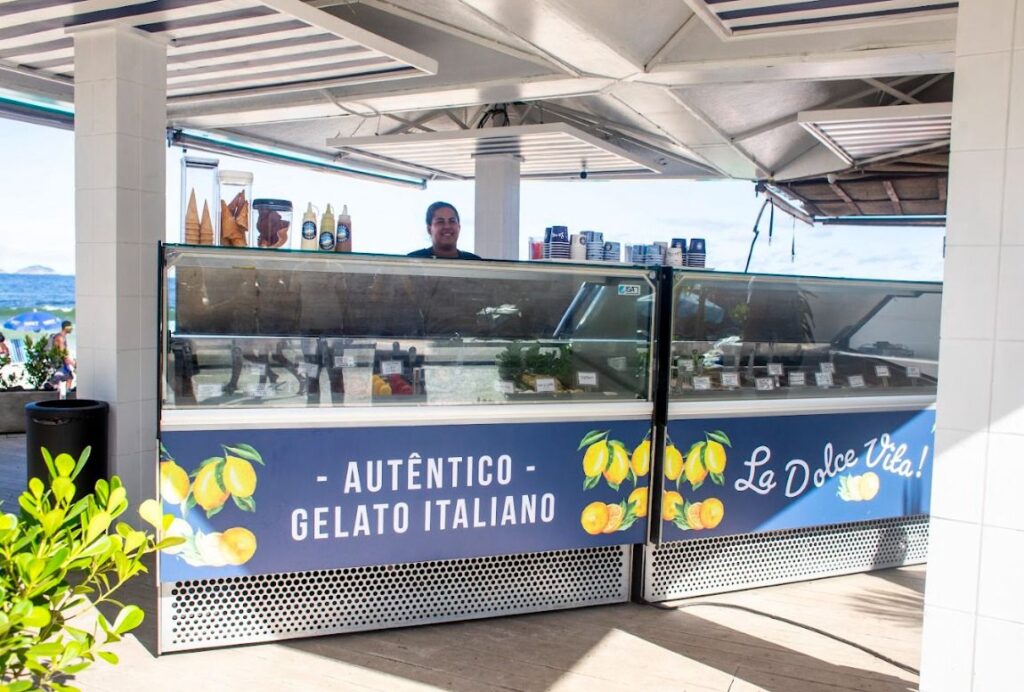 Gelateria Piemonte é novidade na praia de Copacabana 1