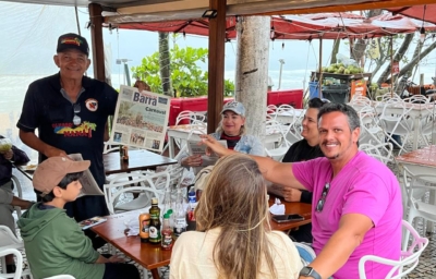 Jornal da Barra agora é vendido nos quiosques da orla carioca 1