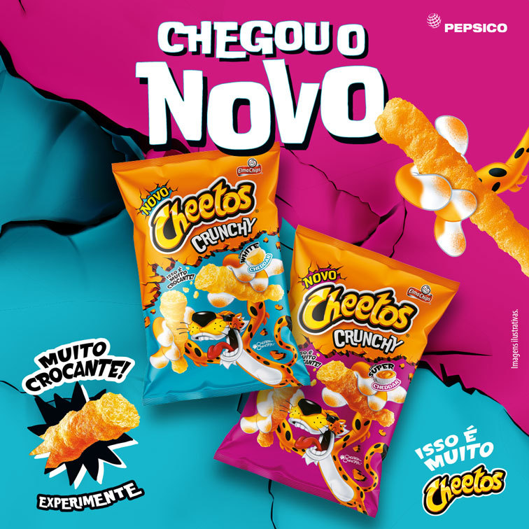 Pepsico apresenta Cheetos Crunchy com ativações e promoções na orla 9
