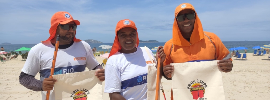 Comlurb dá início à nova fase do Praia Limpa Desafio
