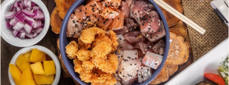 Quiosque Hula Hula: poke é saboroso e faz bem para a saúde