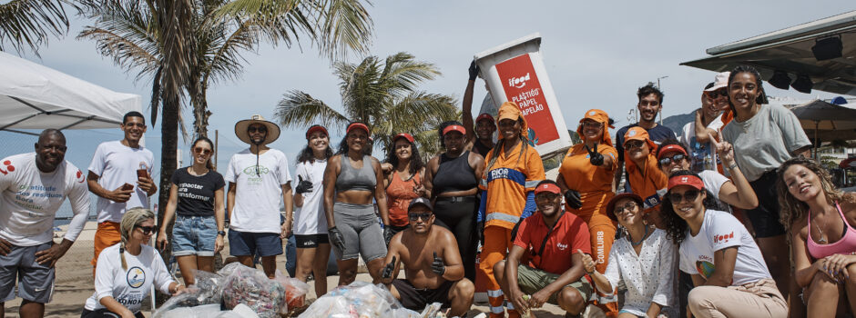 Dia Mundial da Reciclagem: Recicla Orla lidera esforços de sustentabilidade nas praias cariocas