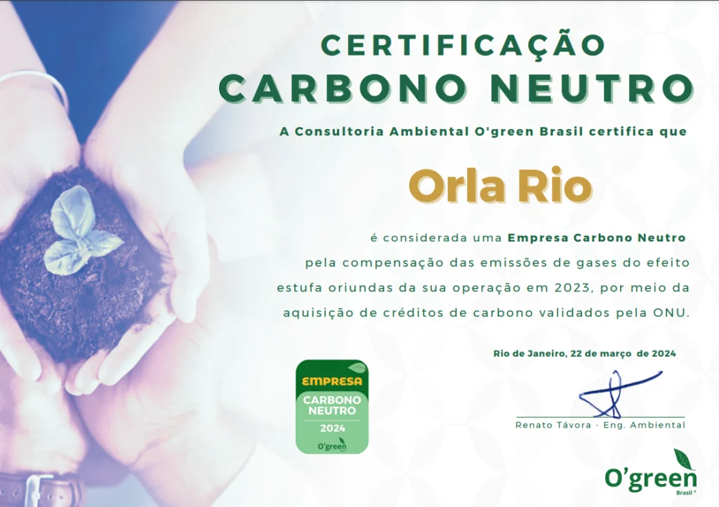 Certificação Carbono Neutro