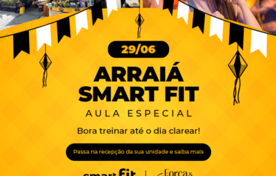 Venha para o Aulão Country da Smart Fit no Quiosque Força e Saúde!