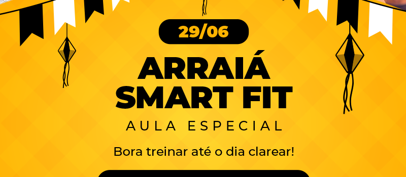 Venha para o Aulão Country da Smart Fit no Quiosque Força e Saúde!