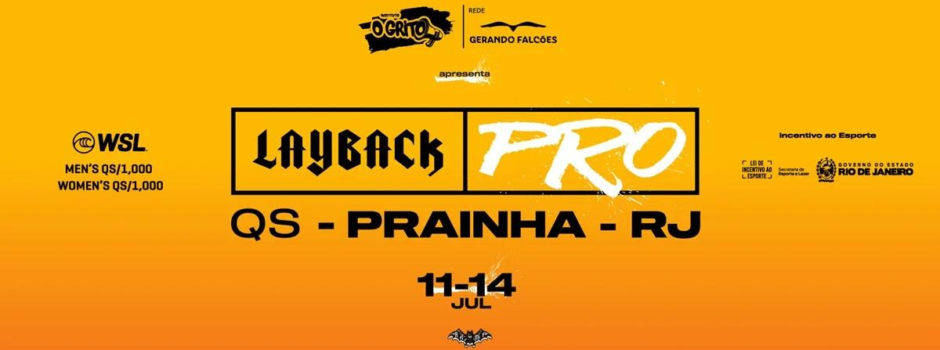 3ª edição do Layback Pro será realizado na Prainha