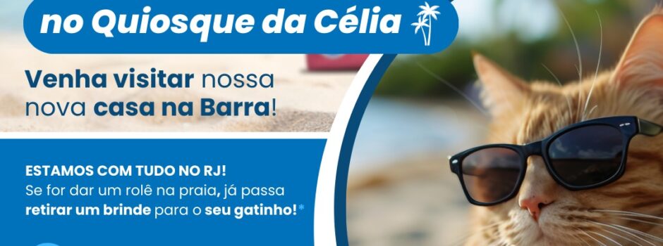 Orla Rio e Farmina inauguram Parcão Praia no Quiosque da Célia