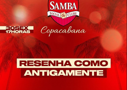 Quiosque Samba Social Clube 6